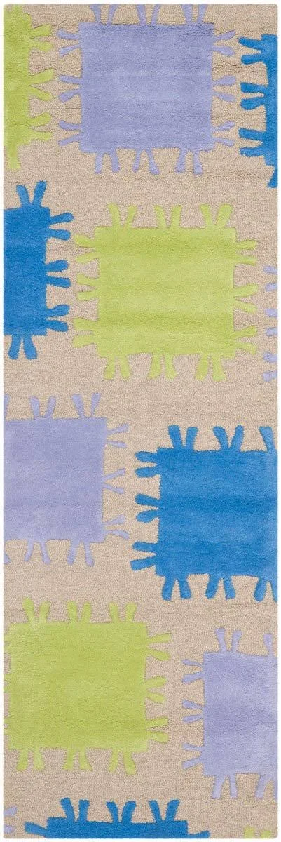 Safavieh Beige Kids Rug; 5& x 8&