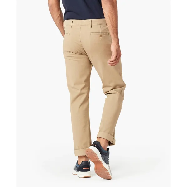 Dockers Men's Slim Fit Smart 360 Flex Ultimate Chino Pants - British Khaki 30x32, Green