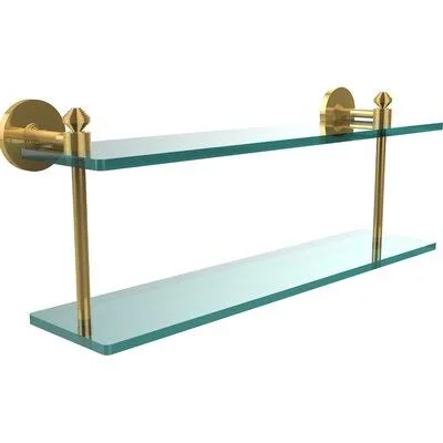 South Beach Wall Shelf Finish: Polished Brass-SB-2/22-PB