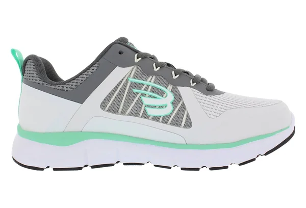 Spira Cloudwalker Women's Athletic Walking Shoe with Springs Nimbus - Charcoal, Mint - 10.5 4E