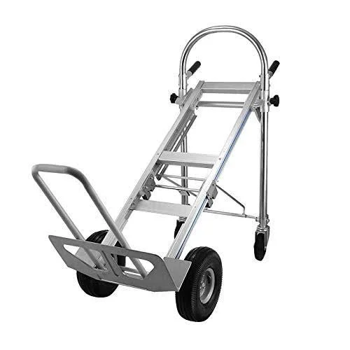 SHZOND Hand Truck 3 in 1 Convertible Hand Truck 770lbs Capacity Hand Truck Dolly - New, 53.0 x 21.0 x 6.5 inches