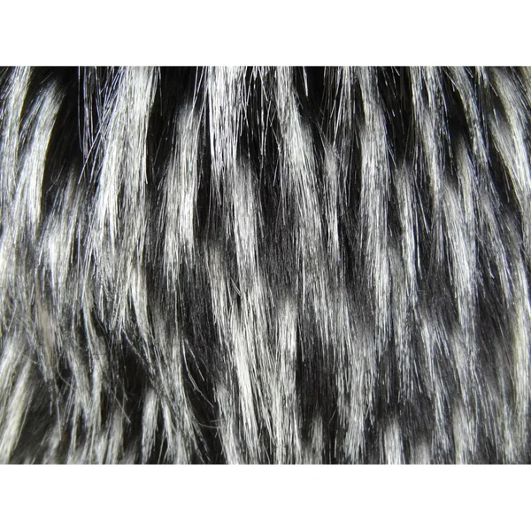 Plutus Wolf Fur Lover Black White Handmade Luxury Pillow