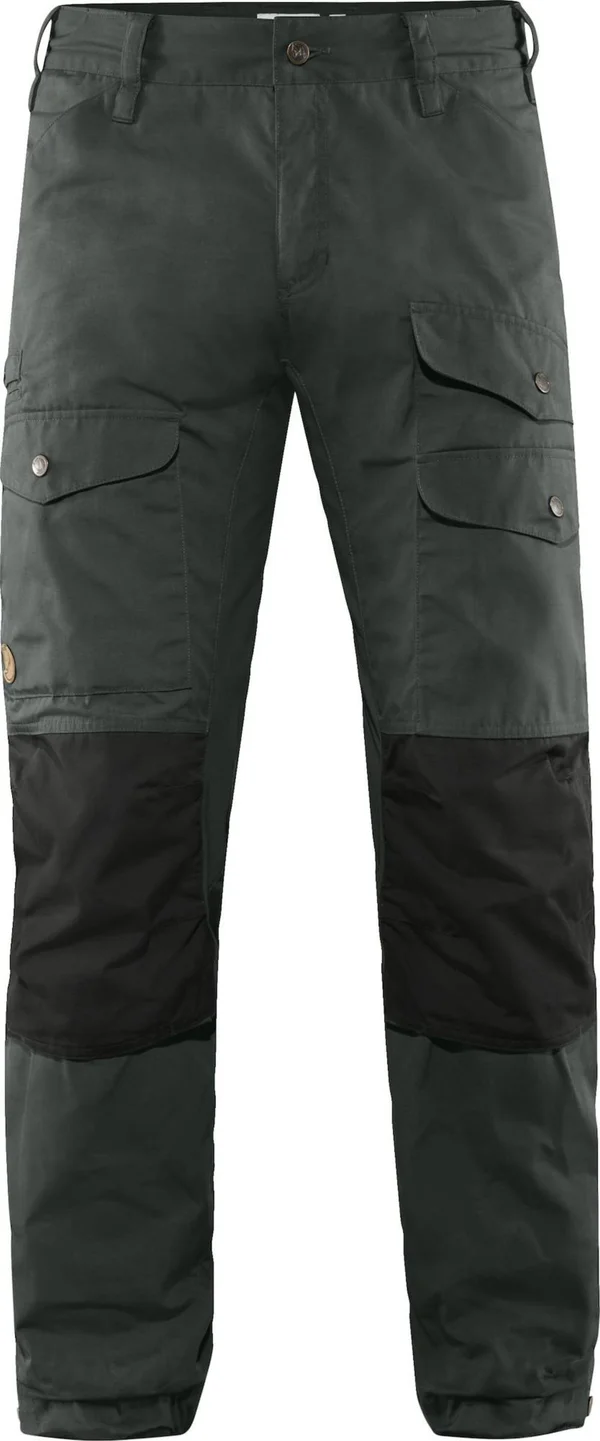 Fjallraven Mens Vidda Pro Ventilated Trousers Short Dark Grey-Black 50