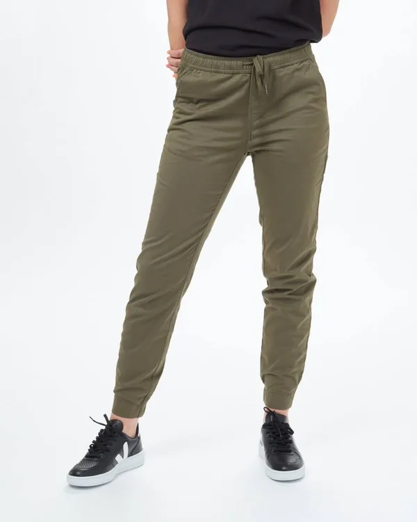 tentree Women's Pacific Jogger - Organic Cotton - Green - Size: XL