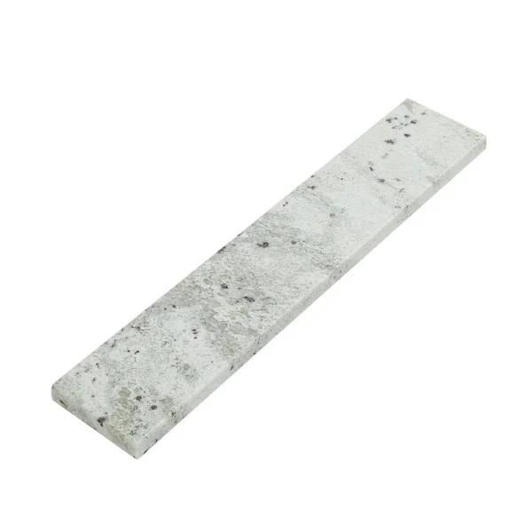 Bestview 4-in H x 21.25-in L Glacier White Granite Bathroom Side Splash, 261053
