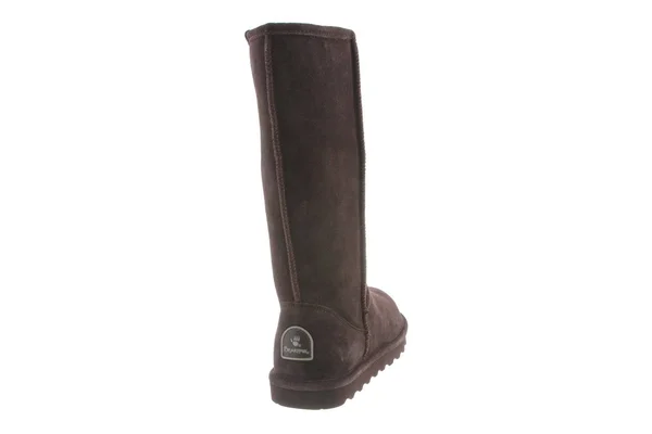 Bearpaw Women's Chocolate Elle Tall Wide Boots - Size 8, Brown