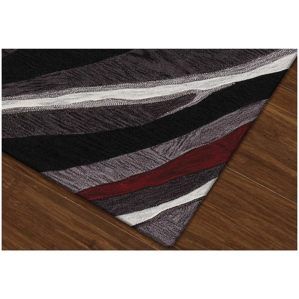 Dalyn Studio SD16 5&0x22 x 7&9x22 Black Area Rug