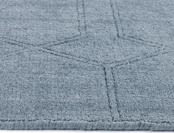 Kaleen Minkah MKH03-17 Blue Rug - 7 ft 6 in x 9 ft