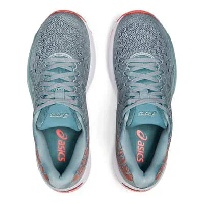 Asics GEL-Cumulus 22 Running Shoes Blue Pink White Women - 36
