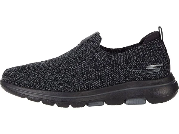 Skechers Men's Go Walk 5 Performance Slip-On Shoes Black/Charcoal 13