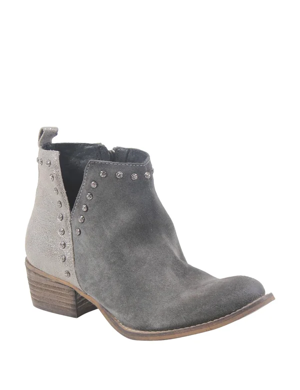 Women's Diba True Short Order Ankle Boot - Size: 6.5, Gray