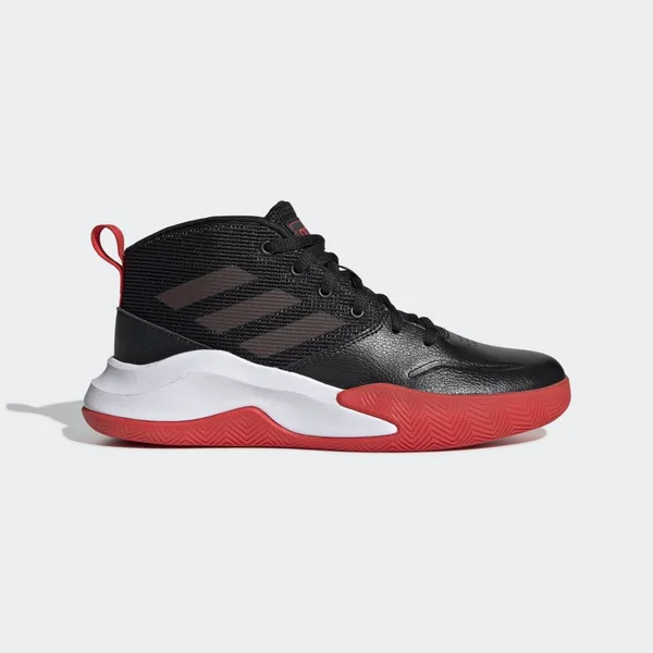 Adidas Boys& Own The Game Basketball Shoes, Wide - Black