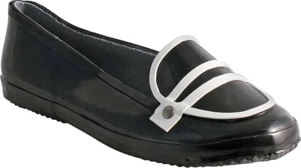 Nomad Women's Mist Rain Shoe, Size: 8, Black/White