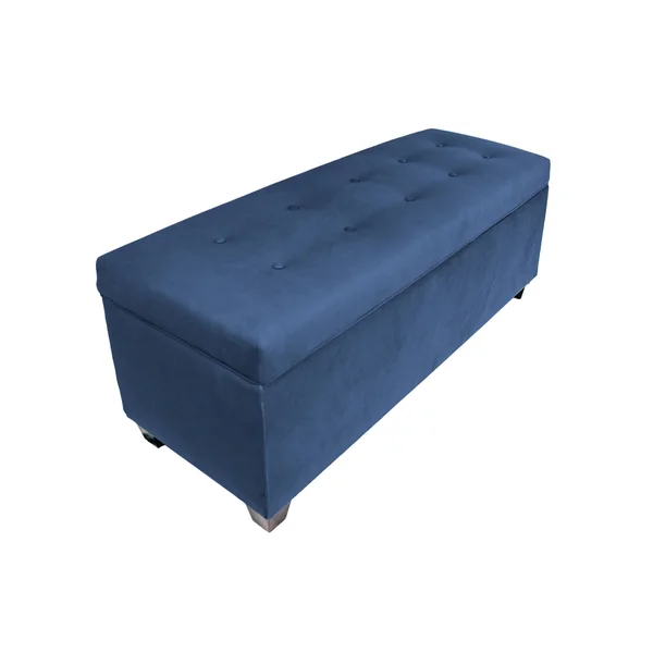 The Sole Secret Sole Secret Obsession Espresso 10-Button Tufted Shoe Storage Bench