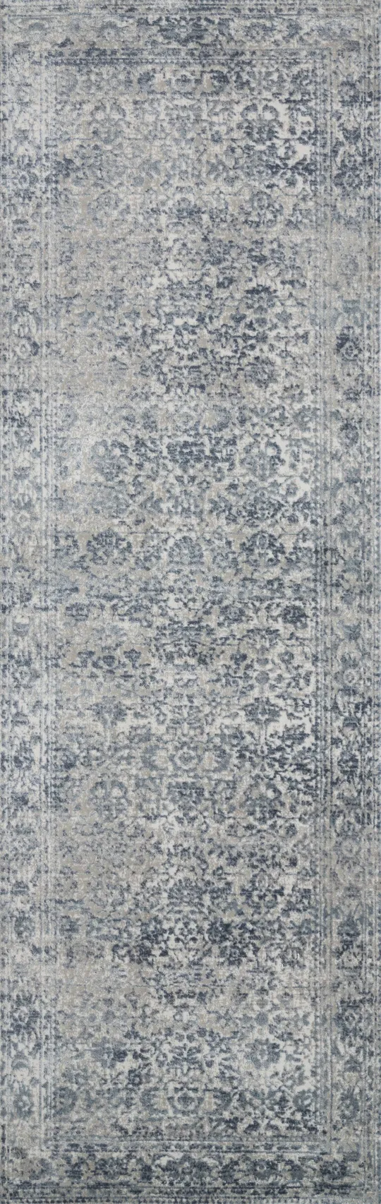 Loloi Patina PJ-06 5&3x22 x 7&8x22 Sky, Stone Rug