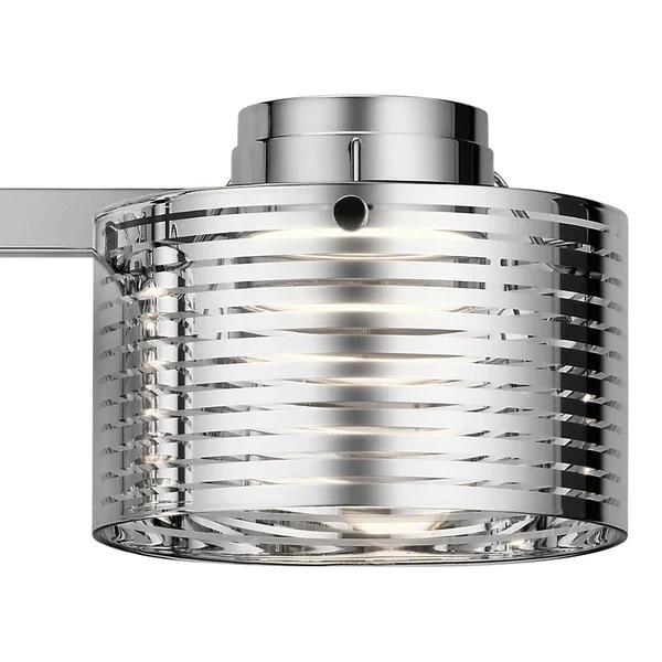 Elan 85057CH Santora Vanity - 4-Light LED, Chrome