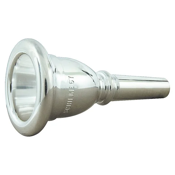 Schilke Standard Series Tuba Mouthpiece in Silver Helleberg Silver
