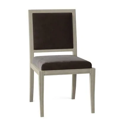 Brookfield Upholstered Side Chair Fairfield Chair Body Fabric: 9953 Chocolate, Frame Color: Montego Bay