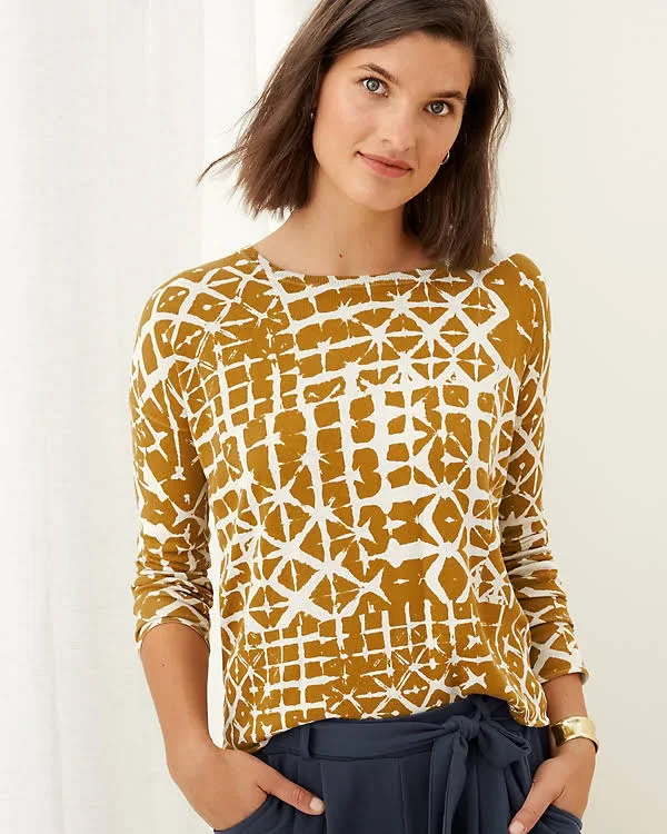 Silk and Cotton Oversized Boxy Sweater by Garnet Hill - XL(16-18) - Silver Mist Heather