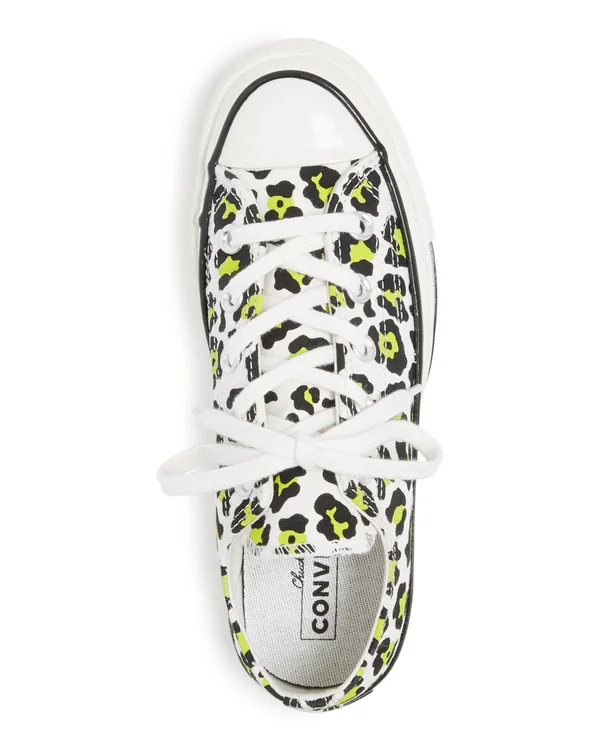 Converse Chuck 70 Ox &Neon Leopard& Shoes - Size 3