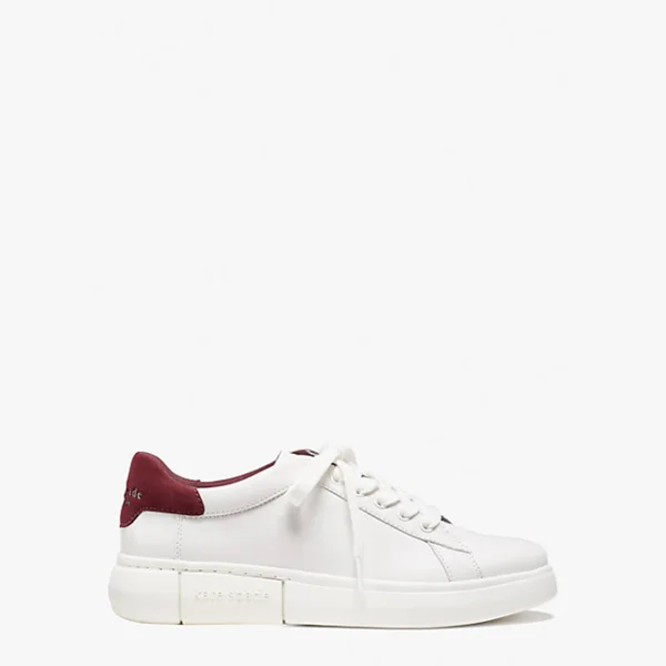 Kate Spade Lift Sneakers, Optic White/Grenache - 8