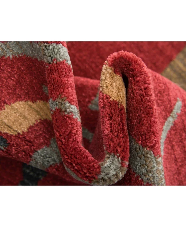Unique Loom Anastacia Fars Area Rug - 7& x 10& Red