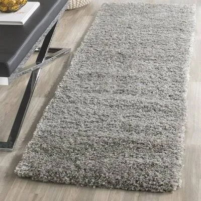 Thaddeus Silver Area Rug Wade Logan Rug Size: Runner 2&3x22 x 19&