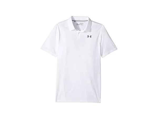Under Armour Boys' Threadborne Polo - Boy's, Size: Small, White