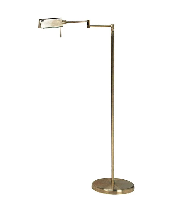 Lite Source Pharma Collection Floor Lamp - Antique Brass - LS-960AB