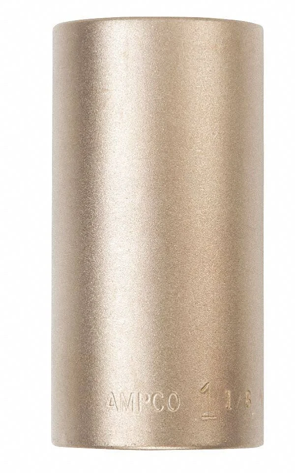 Ampco Dw-1/2D23Mm Socket - Almn BRZ, Natural, 23 mm