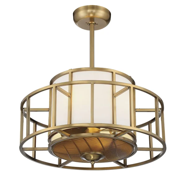 Savoy House-Oslo 4 Light Warm Brass Fan D Lier-30-FD-126-322