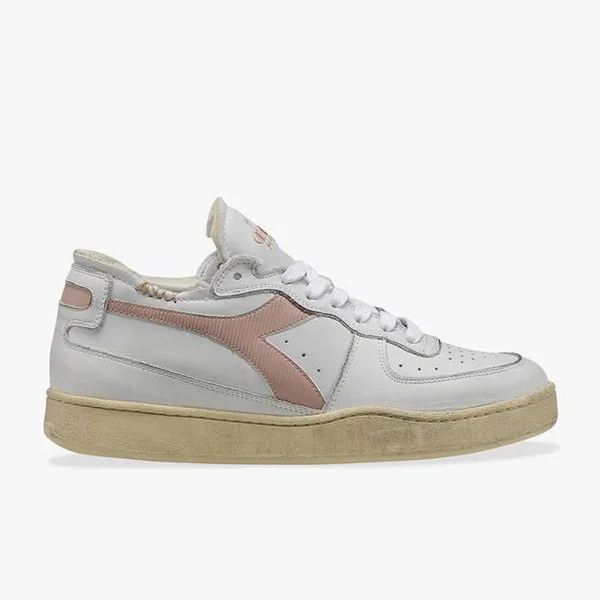 Diadora Mi Basket Row Cut White