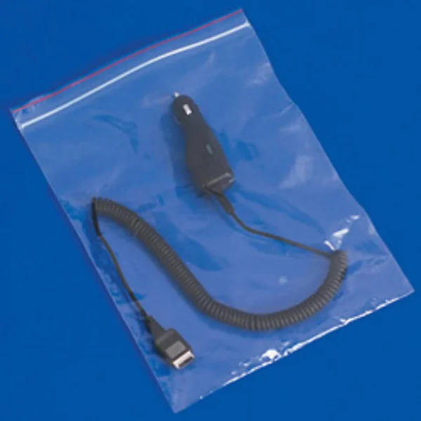 Minigrip 6 Mil Reclosable Poly Bags 8x22 x 10x22 Clear 500/Case