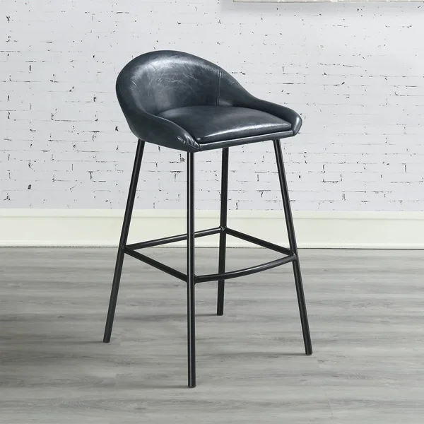 Picket House Furnishings Matthews Bar Stool - Blue