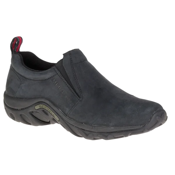 Merrell Men's Jungle Moc Nubuck Shoes Black 14