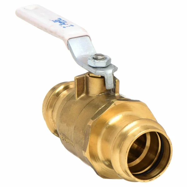 Apollo 77vlf14601 1-1/4x22 Press Brass Ball Valve Inline
