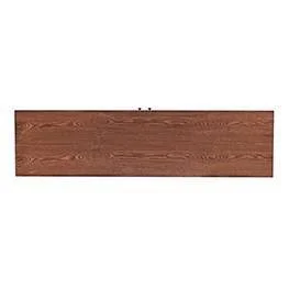 Lanell Console with Storage TV Stand for TVs Up to 64x22 Black/Brown - Aiden Lane