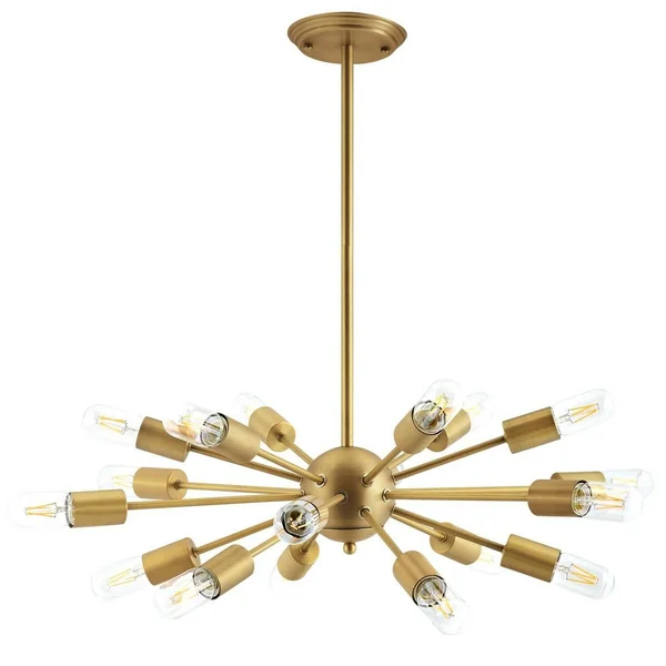 America Luxury Industrial Country Farm Beach House Living Lounge Kitchen Room Chandelier Pendant Ceiling Light Fixture, Brass Me