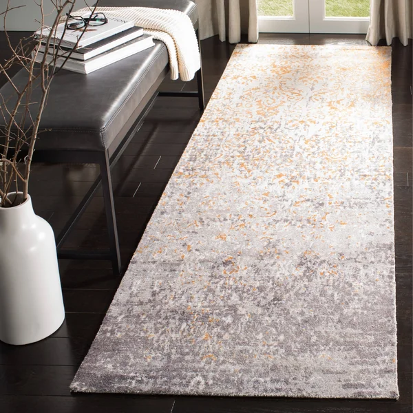 Safavieh Expression 477 Area Rug - Ivory, Blue, 2&6x22 x 8& Rectangle