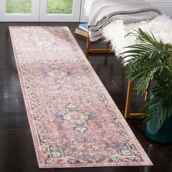 Safavieh Illusion ILL700A 8& x 10& Light Purple - Purple Rug
