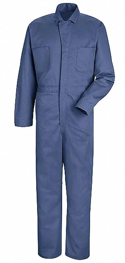 VF Workwear CC14PB LN 56 Coverall, chest 56In., blue