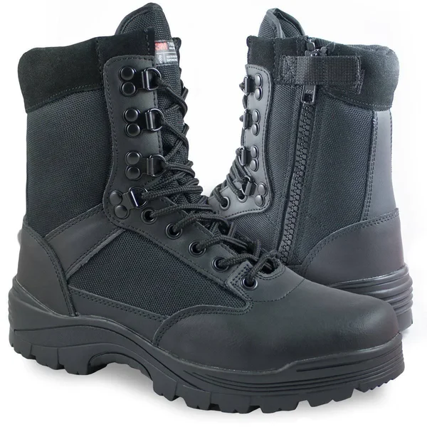 Mil-Tec Tactical Side Zip Boots - Black - US 6