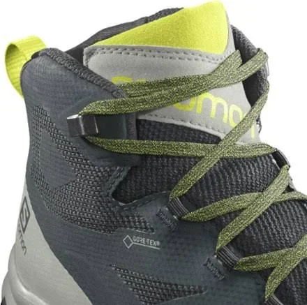 Salomon Men's Outline Mid GTX Hiking Boots Green 7.5