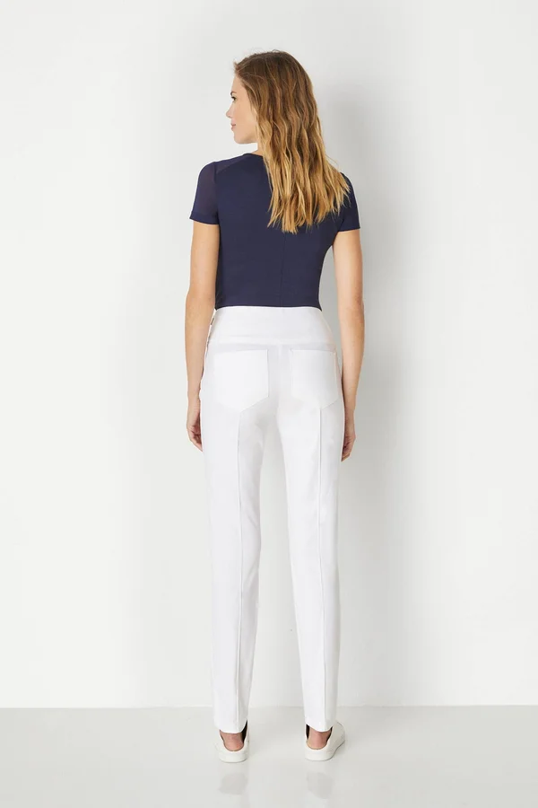 Sonia Curvy Hi Rise Pants Grey, M