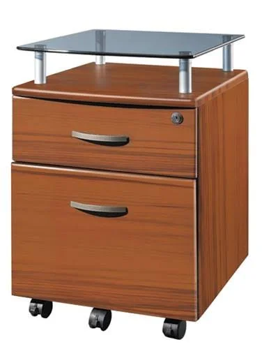 Techni Mobili Vertico Mobile Laptop Workstation in Woodgrain or Graphite