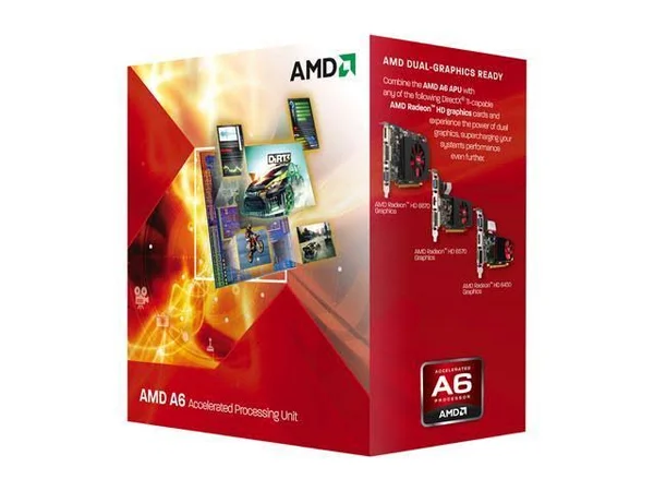 AMD A6 X4-3500 Series Quad-core 65W AD3500OJGXBOX