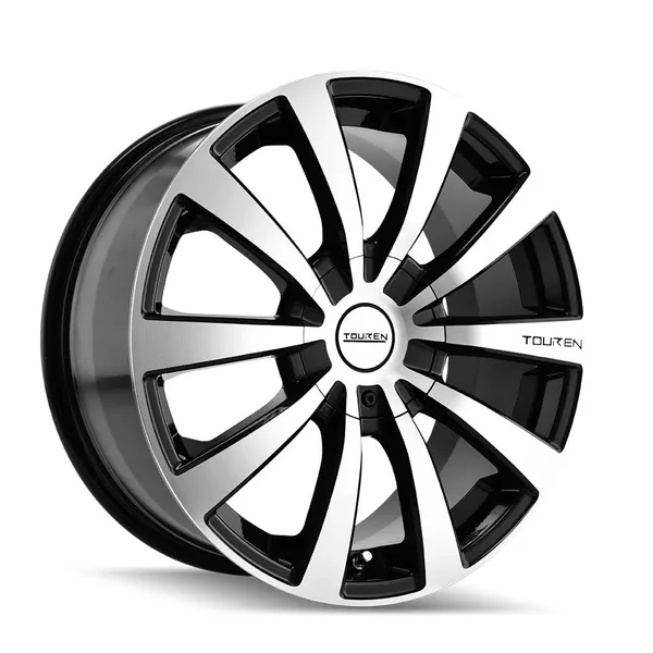 Touren TR3 3130 Black Wheel with Machined Face 17x7 10x105mm