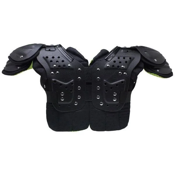 Schutt Y Flex 4.0 Youth Football Shoulder Pads Black/Green XXS