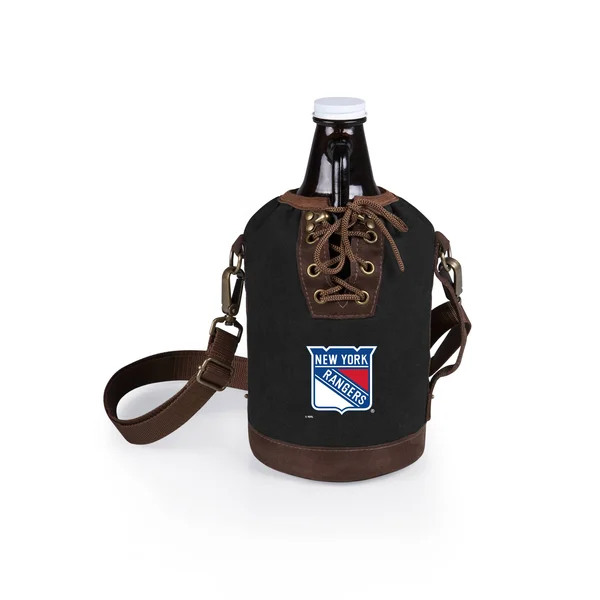 Legacy New York Rangers Insulated Growler Tote with 64-oz. Glass Growler
