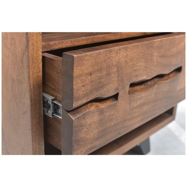 Moe's Home Collection Madagascar Nightstand, Brown